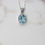 Thumbnail: 4 Carat Aquamarine Necklace