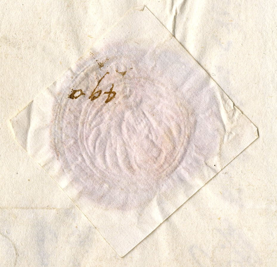 Miniaturbild: Brief Venedig - Clodia (Chioggia) / Lettera da Venezia a Chioggia