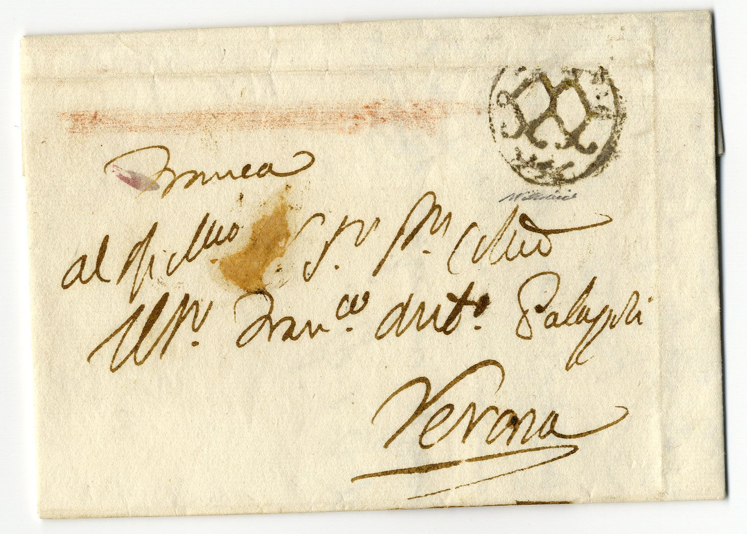 Brief Venedig-Verona/Lettera Venezia-Verona