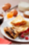 Crêpe nature, chocolat, sucre ou confiture