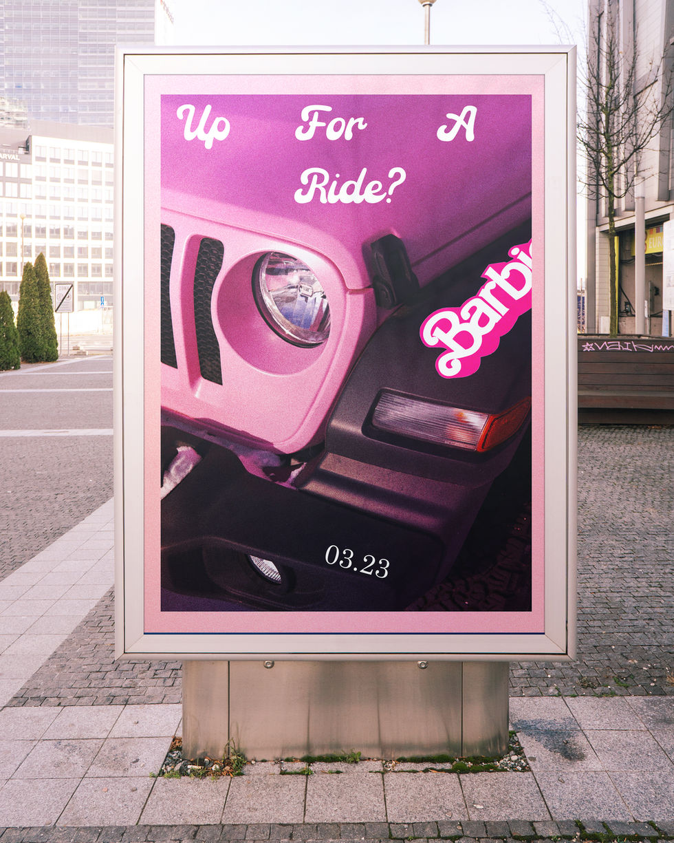 Jeep Poster Mockup