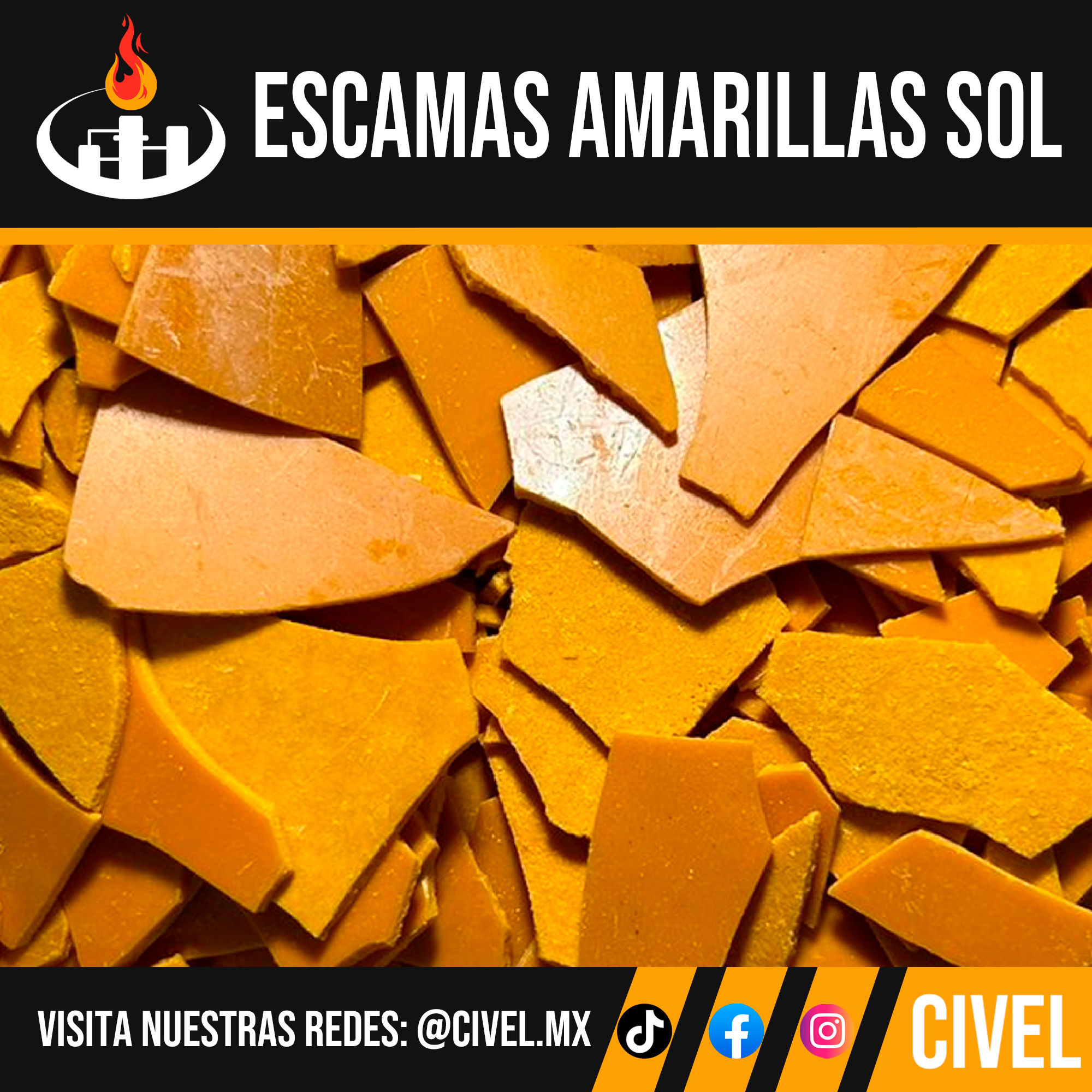 AMARILLO SOL ESCAMAS