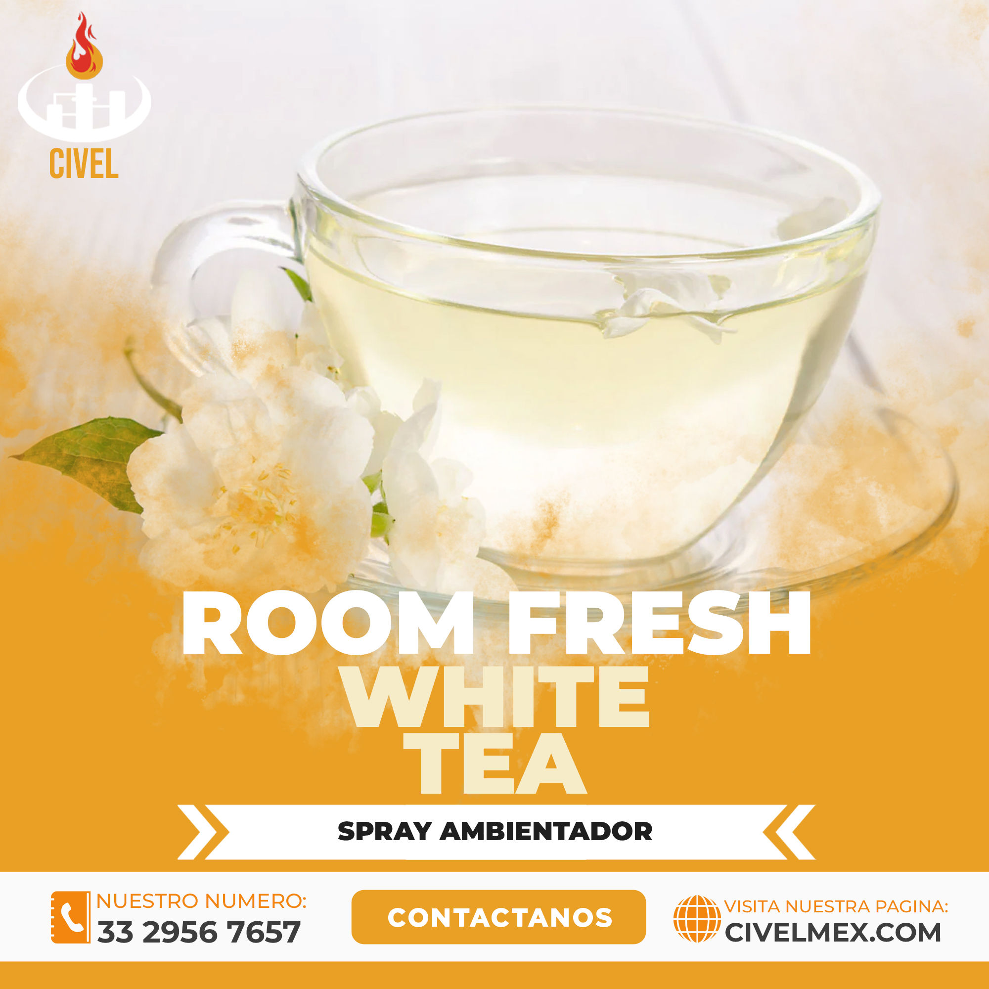 ROOM SPRAY WHITE TEA