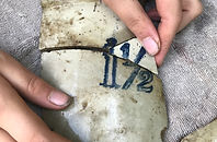 Pottery chards