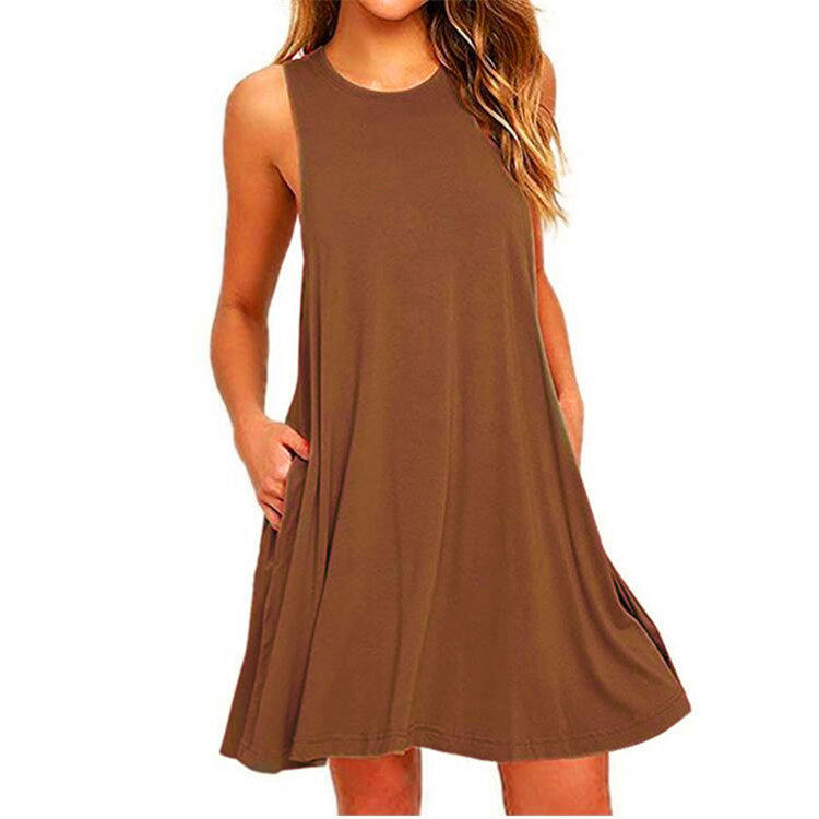 Miniatura: Vestido /Camiseta Casual de Verão