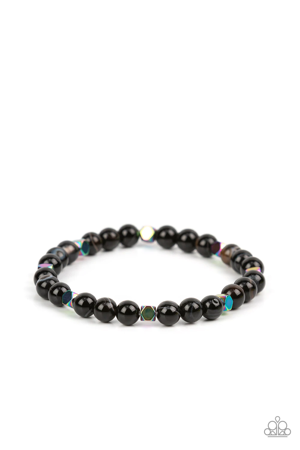 Interstellar Solitude ♥ Black Bracelet ♥ Paparazzi Accessories