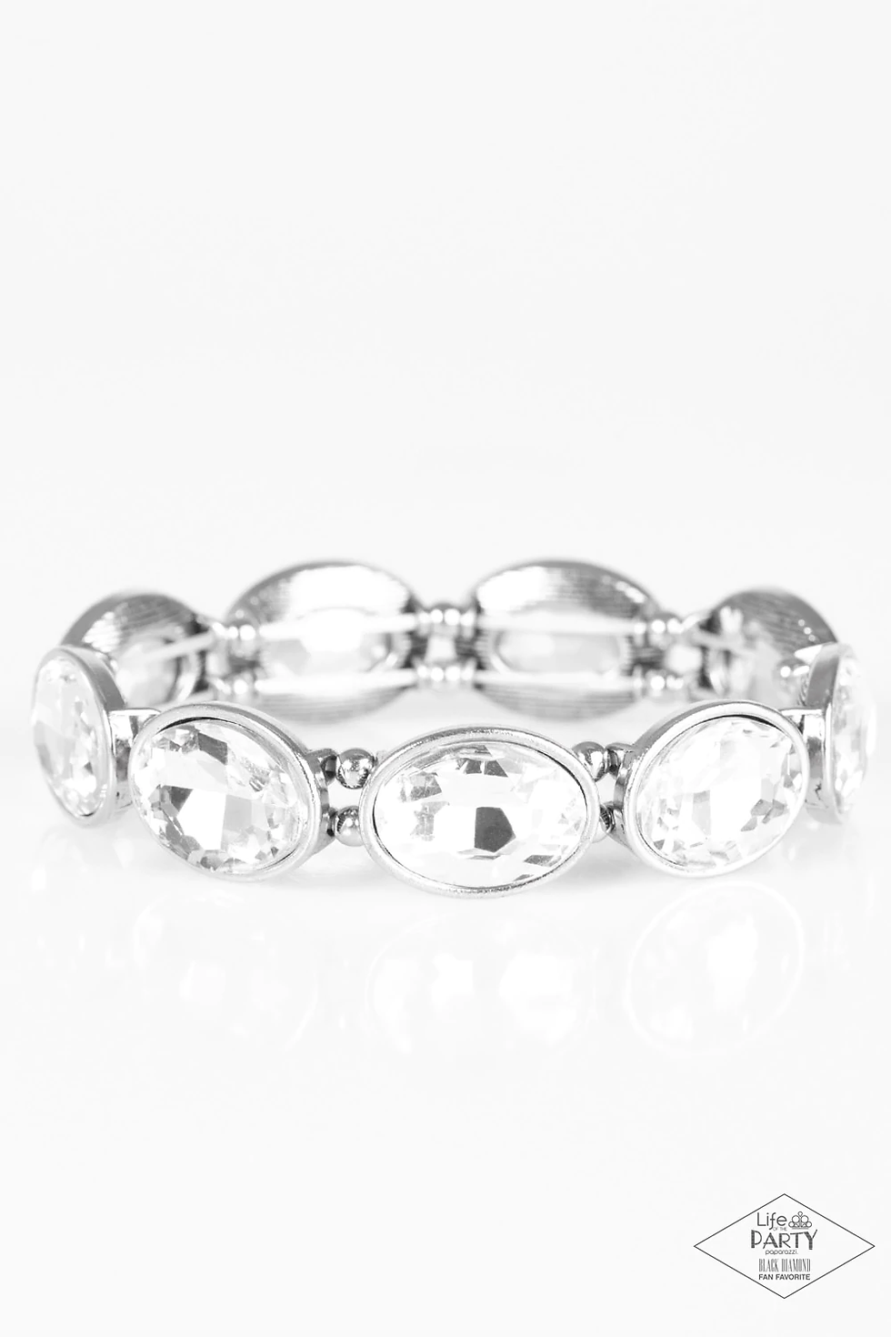 DIVA in Disguise ♥ White bracelet ♥ Paparazzi Accessories