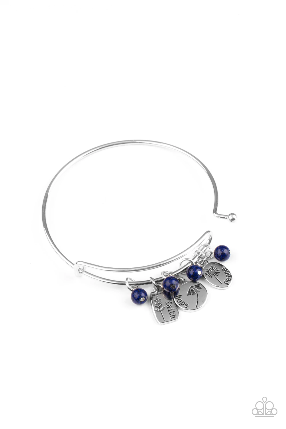 GROWING Strong ♥ Blue Bracelet ♥ Paparazzi Accessories