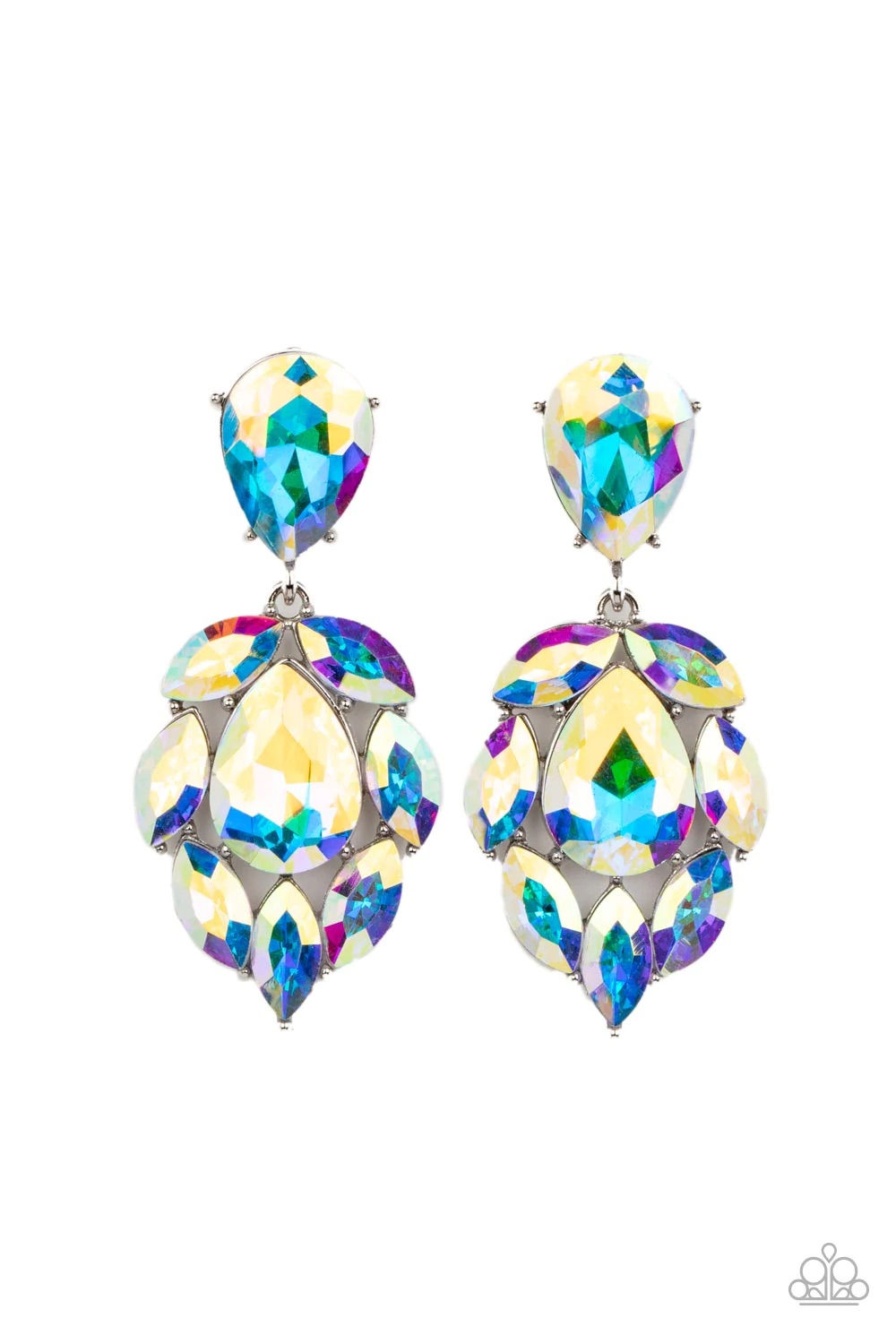 Galactic Go-Getter ♥ Iridescent Multi ♥ Post Earrings
