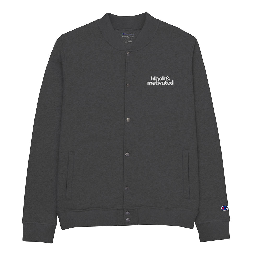 Thumbnail: Embroidered B&M Champion Bomber Jacket 