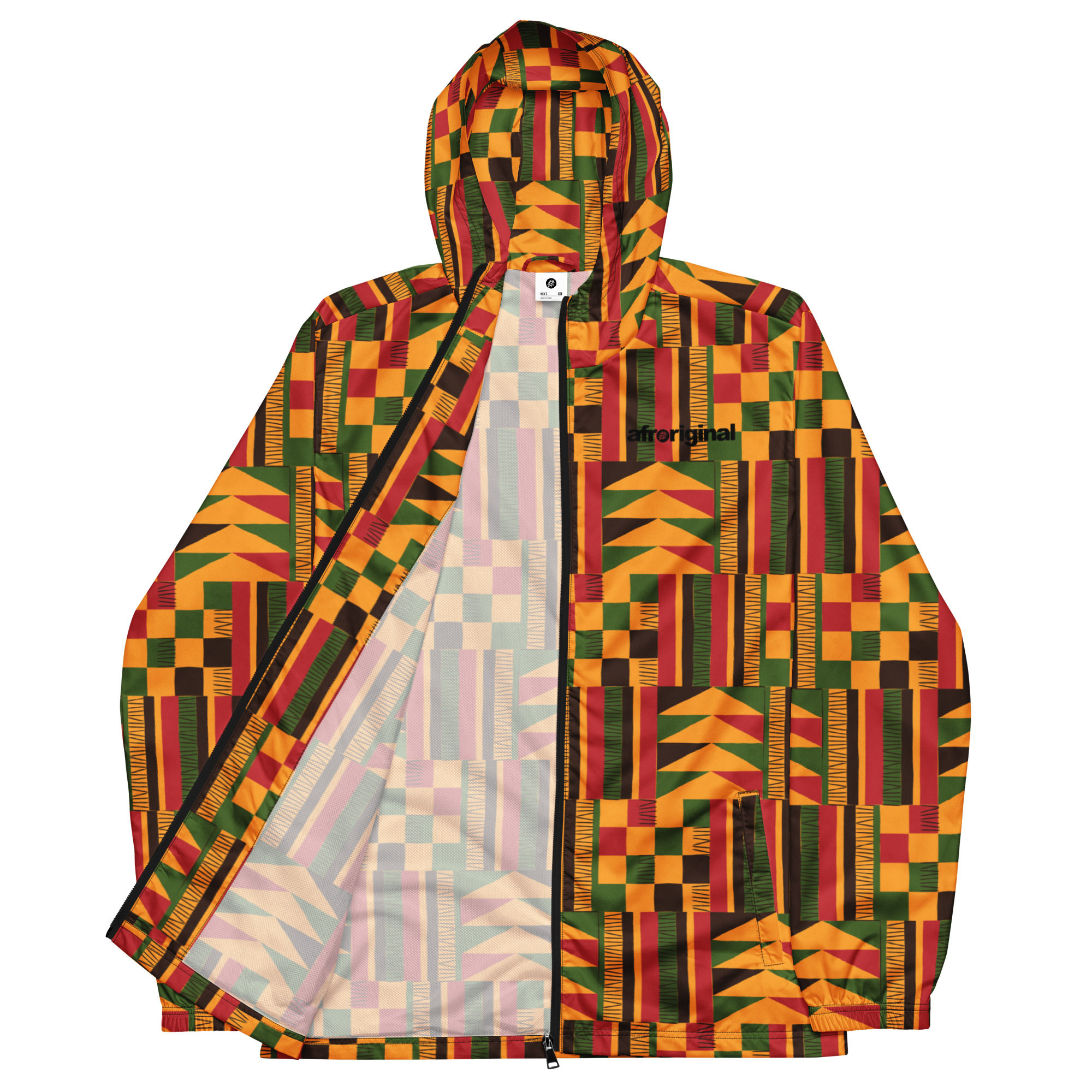 Men’s Afroriginal Kente windbreaker