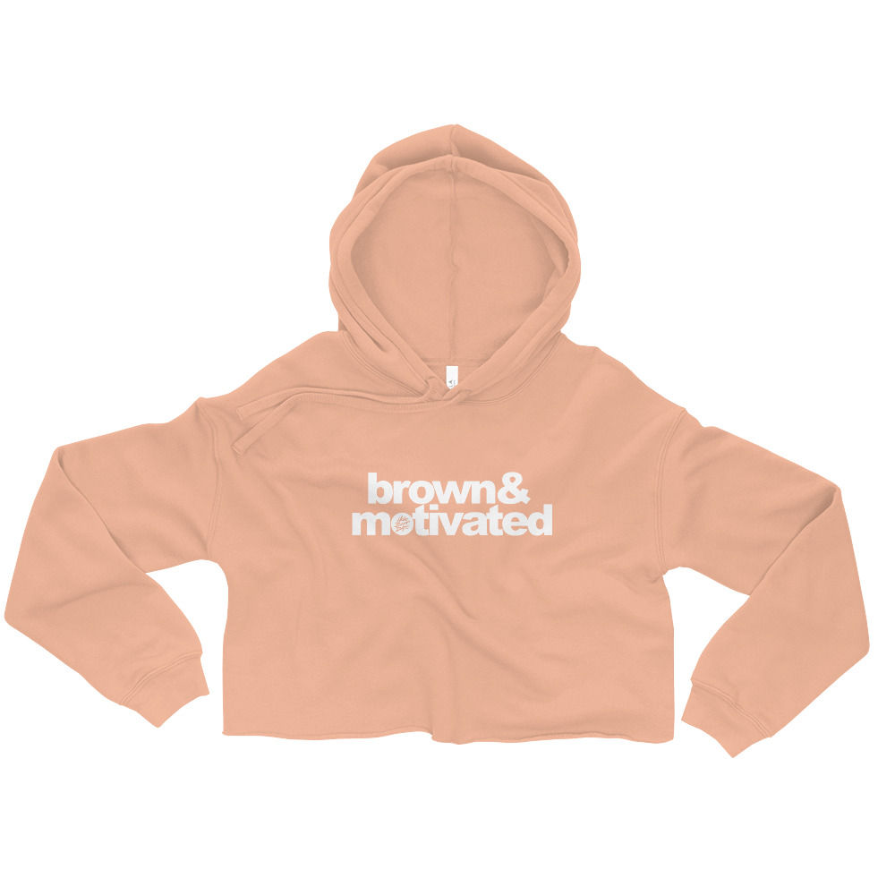 Brwn&M - Crop Hoodie