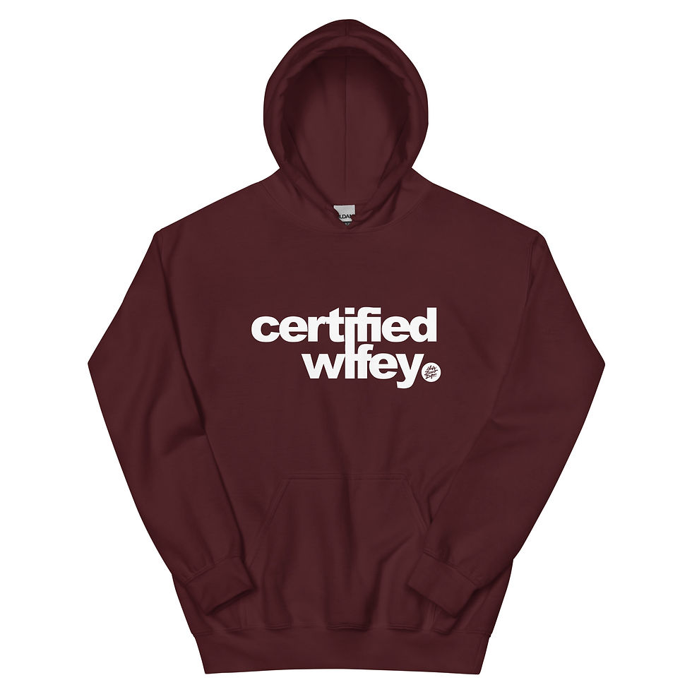 Thumbnail: Certified Wifey Ladies Hoodie 
