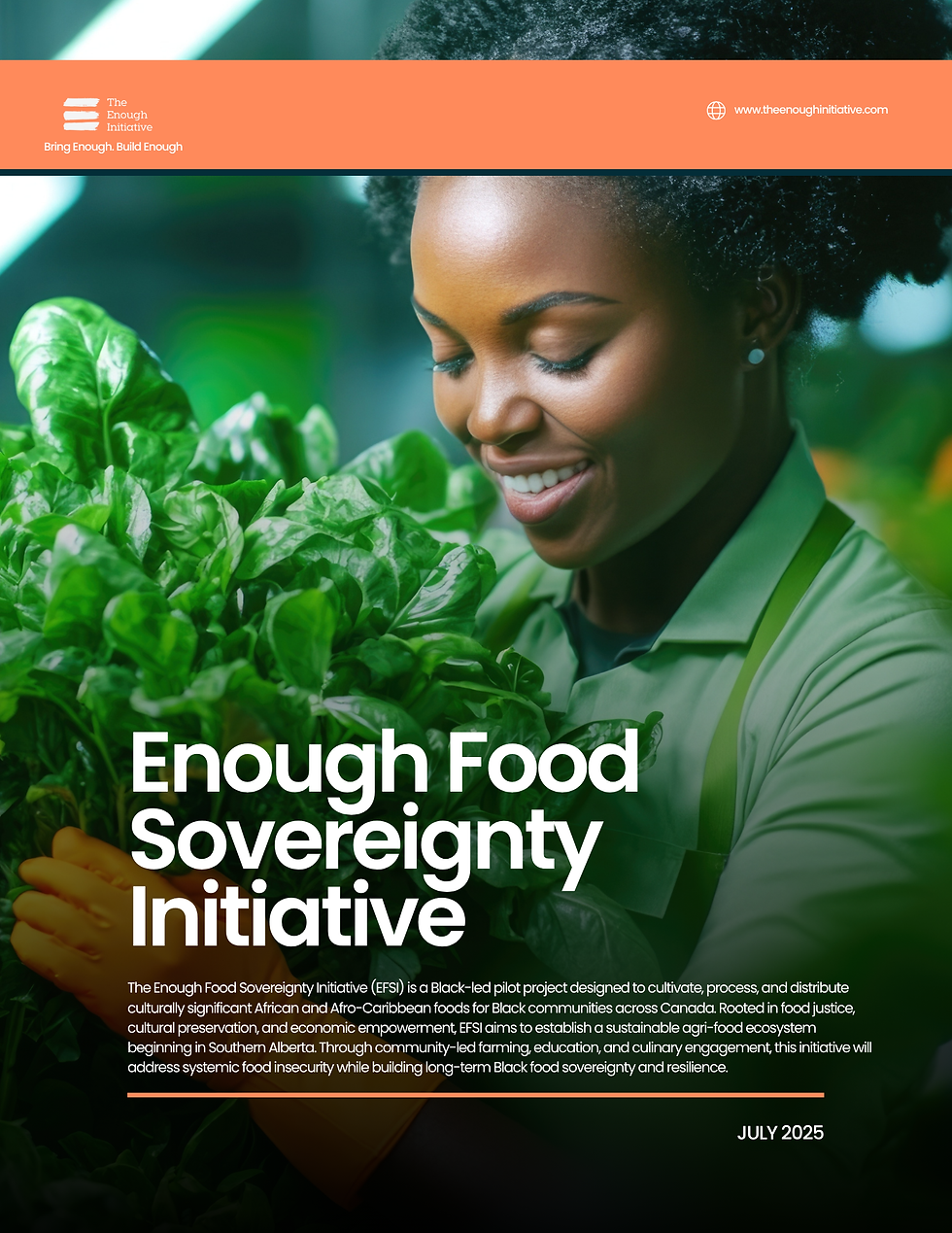 Enough Food Sovereignty: Community-Rooted Impact-Driven