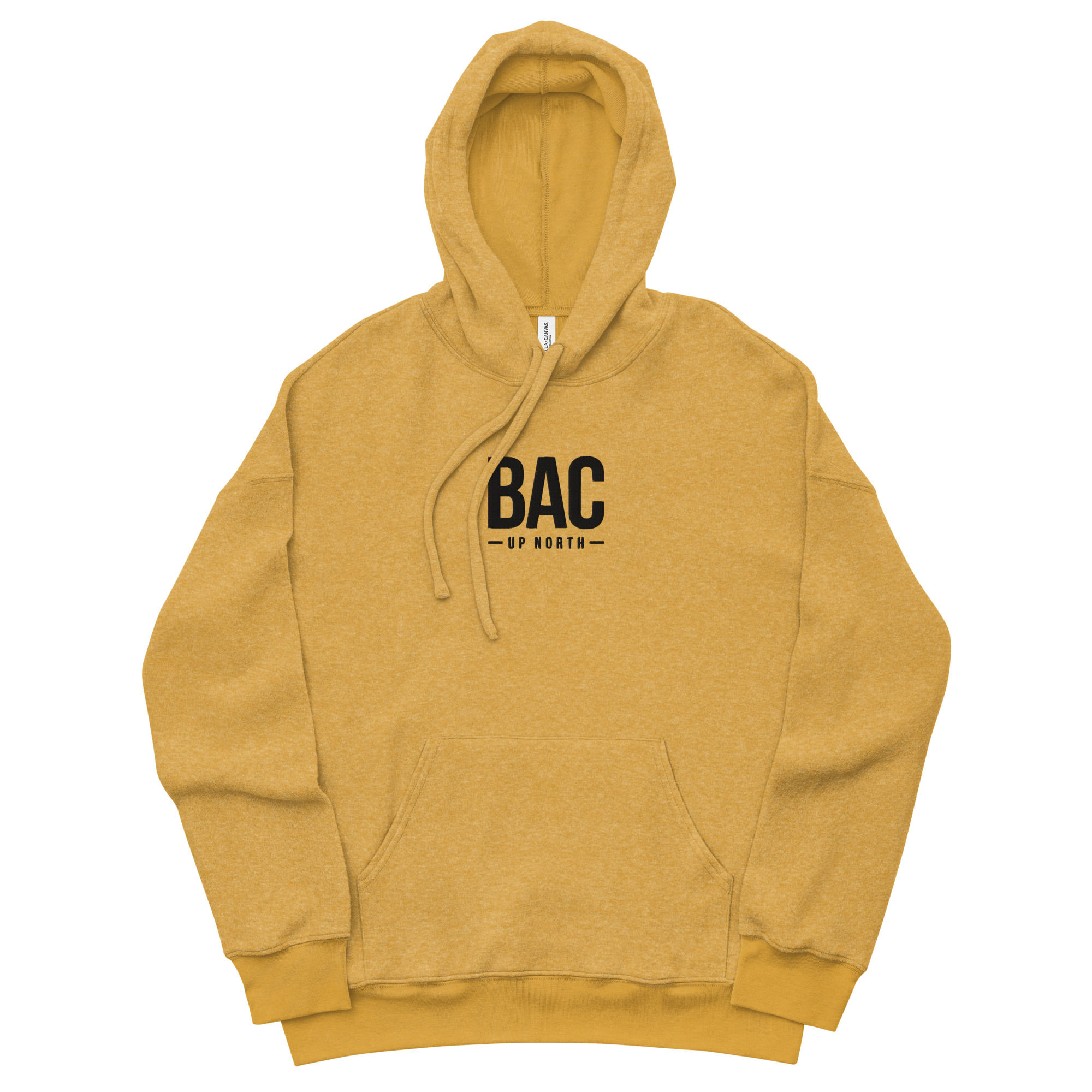 Unisex BAC Up North Embroidered hoodie BLK