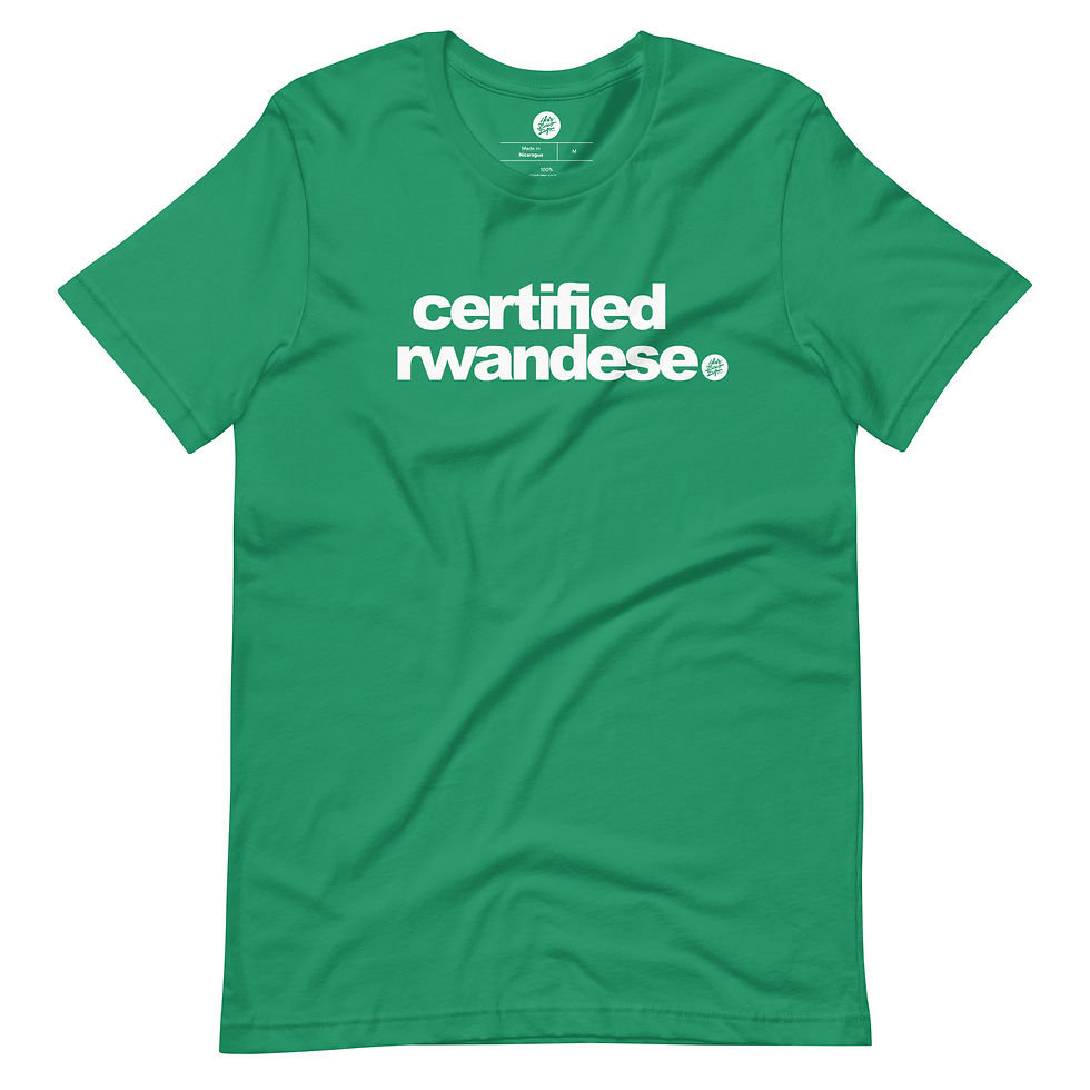 Thumbnail: Unisex - Certified Rwandese t-shirt  