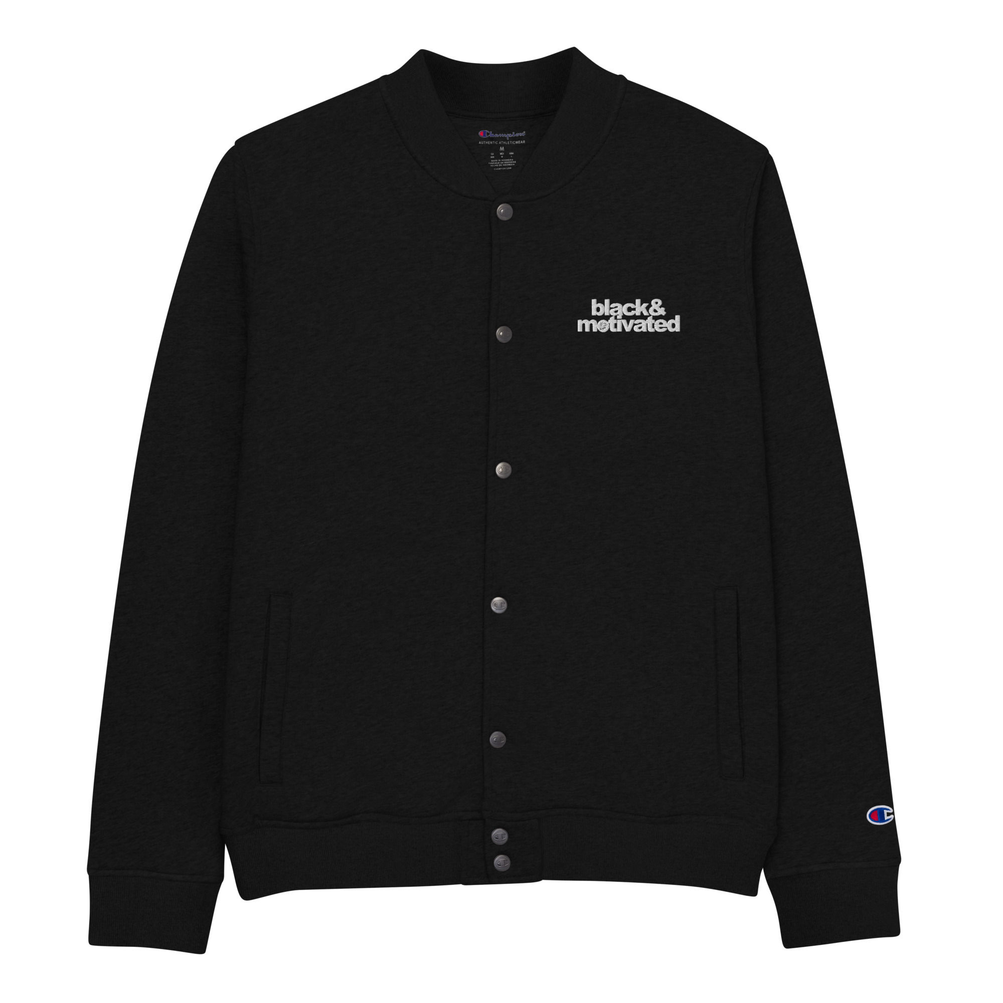 Embroidered B&M Champion Bomber Jacket