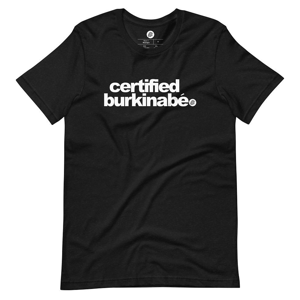 Thumbnail: Unisex - Certified Burkinabe t-shirt
