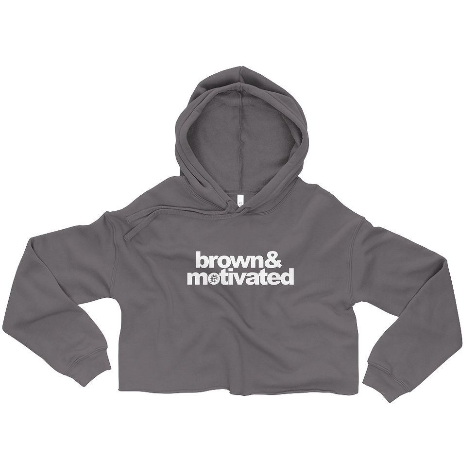 Thumbnail: Brwn&M - Crop Hoodie
