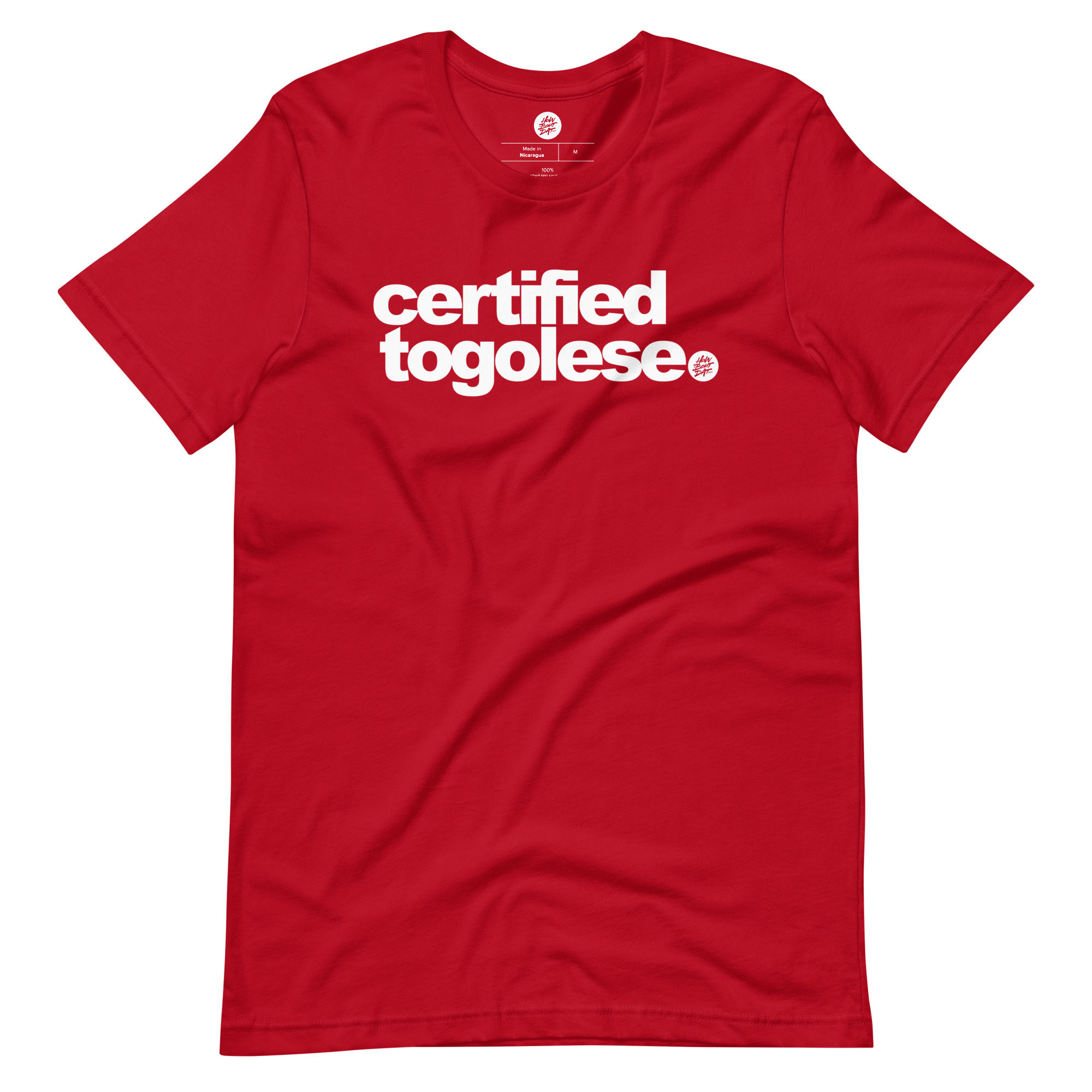 Unisex - Certified Togolese t-shirt  