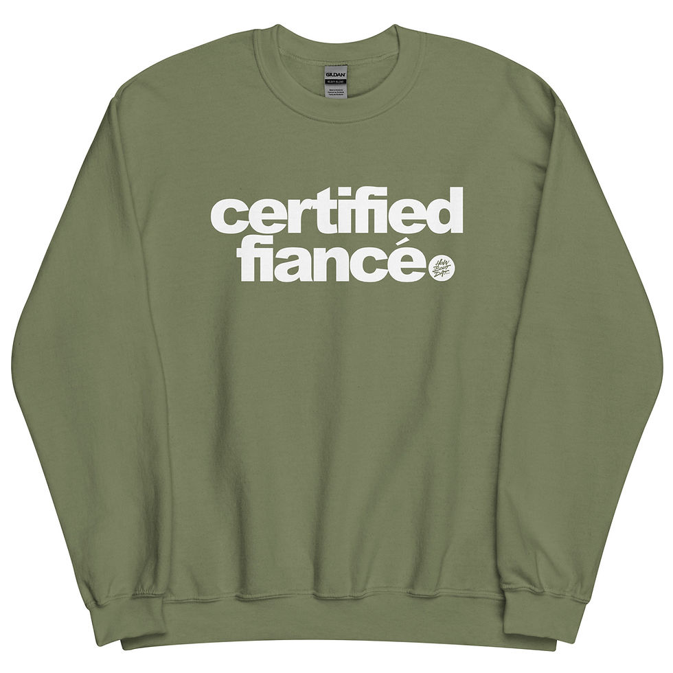 Thumbnail: Certified Fiance - Men's Sweatshirt