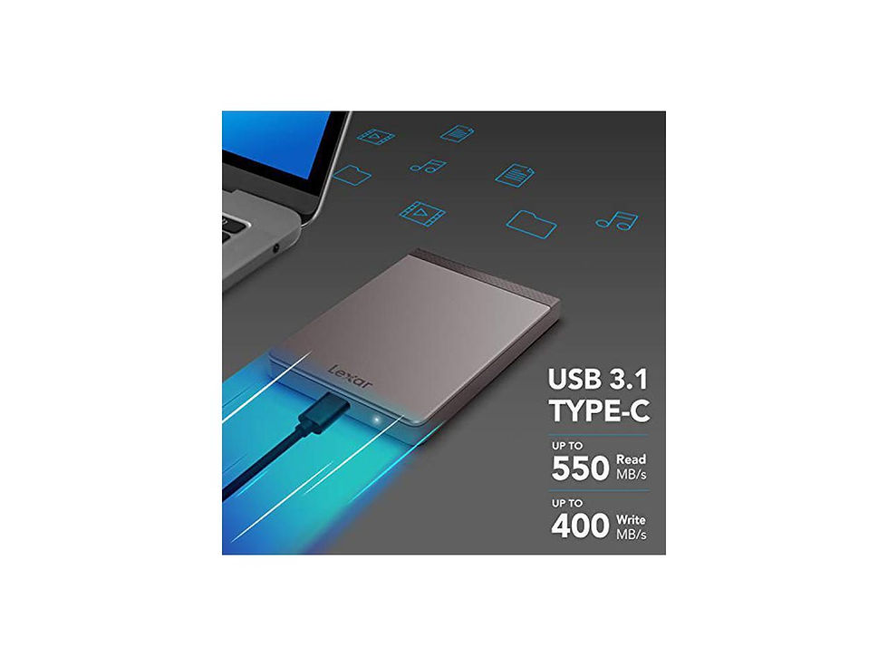 Thumbnail: Lexar SL200 2TB SSD Portable, USB-C, SSD Externe (LSL200X002T-RNNNU)