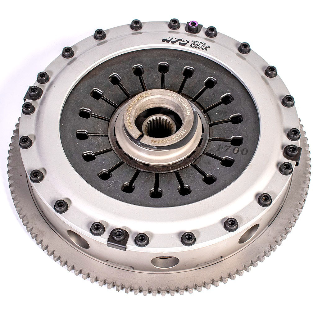 ATS Twin Carbon Hybrid Clutch Pull Type Spec II 1700kg clamping force Subaru STI