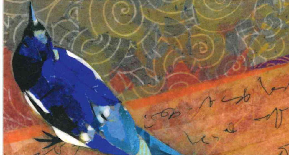 Collage Paper Painting