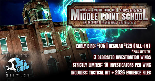 Middle Point School in Middle Point, OH paranormal investigation and ghost hunt