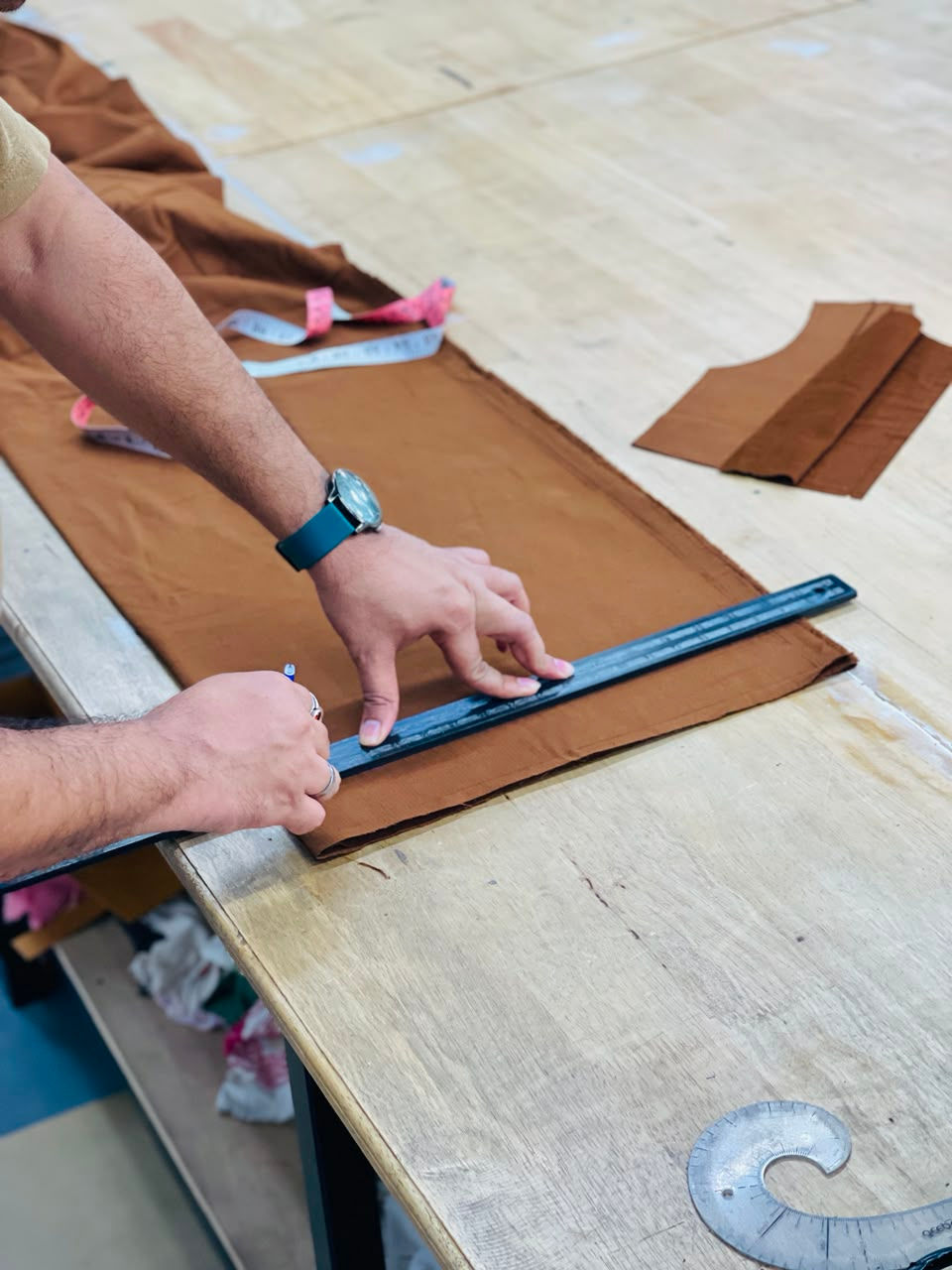 The Art of Fabric Cutting: The First Step to a Perfect Kids Dress