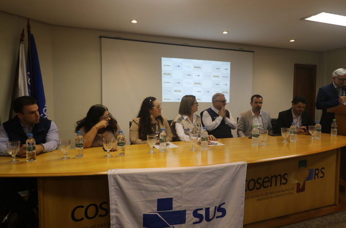 COSEMS/RS recebe Ministro da Saúde para ato de autorização de obras pelo Novo PAC Saúde