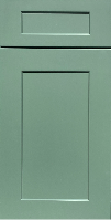 Jade Green cabinet door - Kansas City custom cabinets