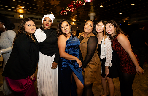 Heartbeat Music & Performing Arts Center Holiday Party small group photo 2024