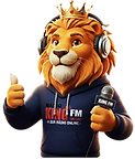 Radio King Fm LOGO LEAO PNG