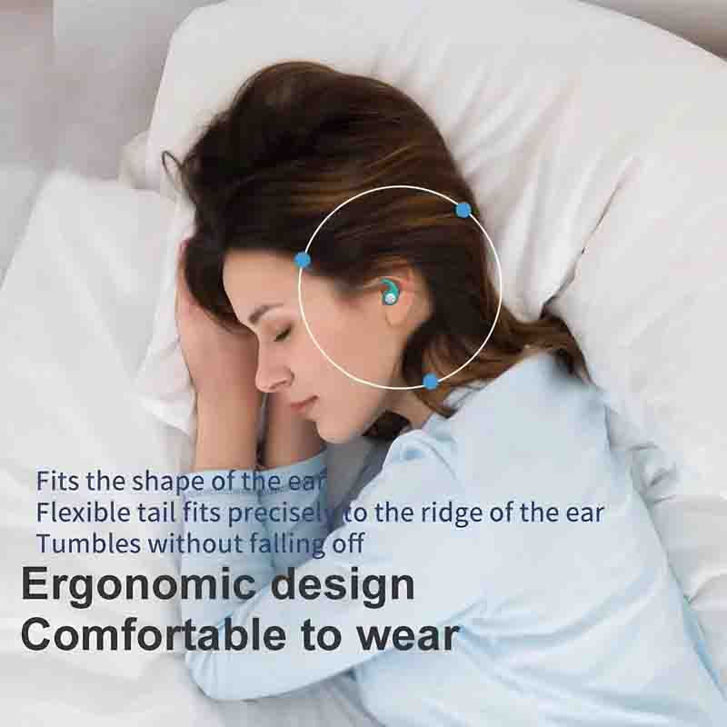 Thumbnail: QuietRest – Soft Silicone Noise Cancelling Earplugs (1 Pair)