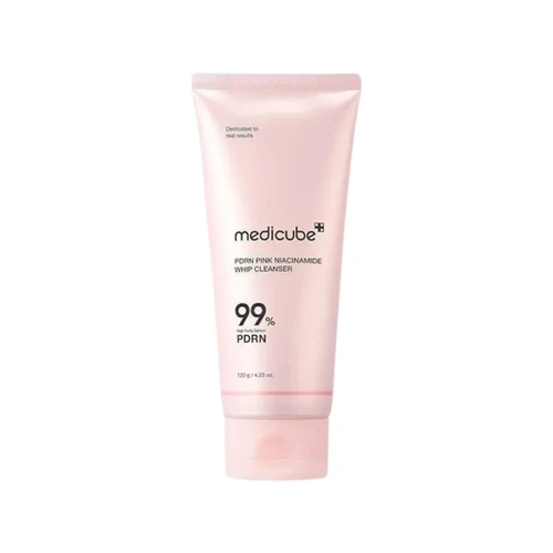 whipped glutathione cleanser Glowing Skin Routine with Skincare Products Ideal for oily Pink Niacinamide Whip Cleanser |