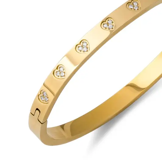 Signature Heart Bangle