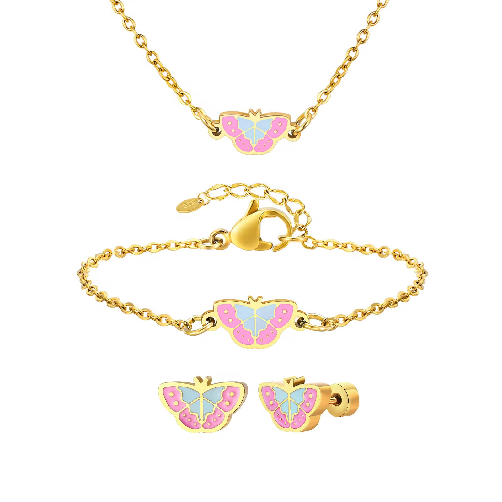 Rainbow Butterfly Set