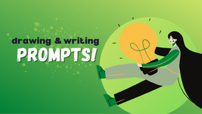 I Made a Wheel of Drawing and Writing Prompts! 