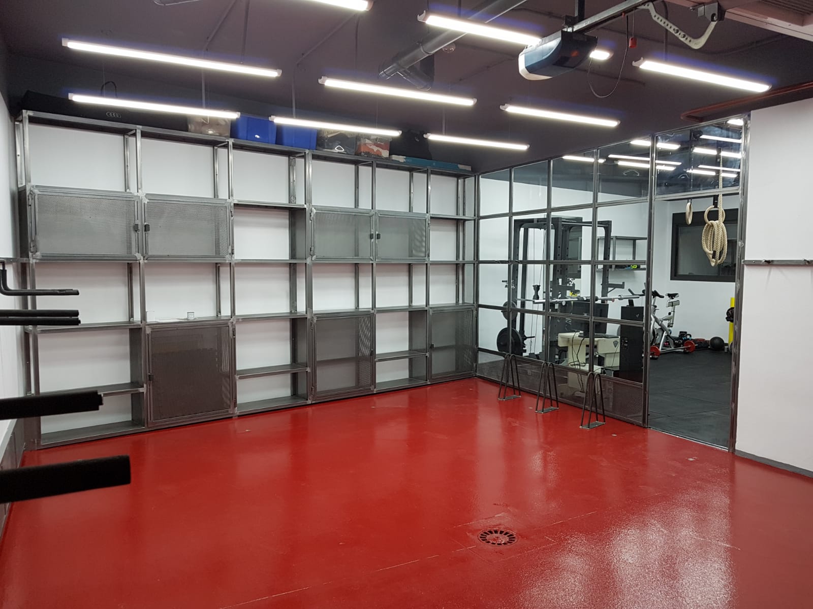 Reforma garage y gimnasio