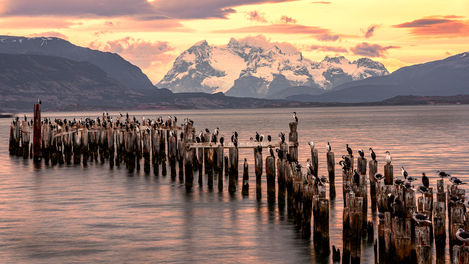 Puerto Natales sunset