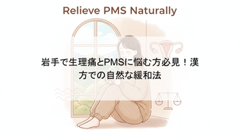 岩手で生理痛とPMSに悩む方必見！漢方での自然な緩和法
