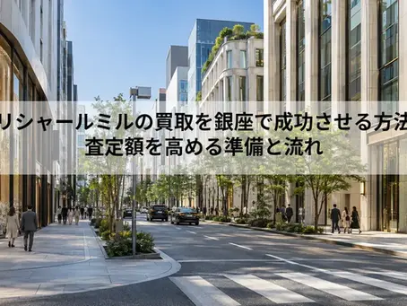 リシャールミルの買取を銀座で成功させる方法|査定額を高める準備と流れ