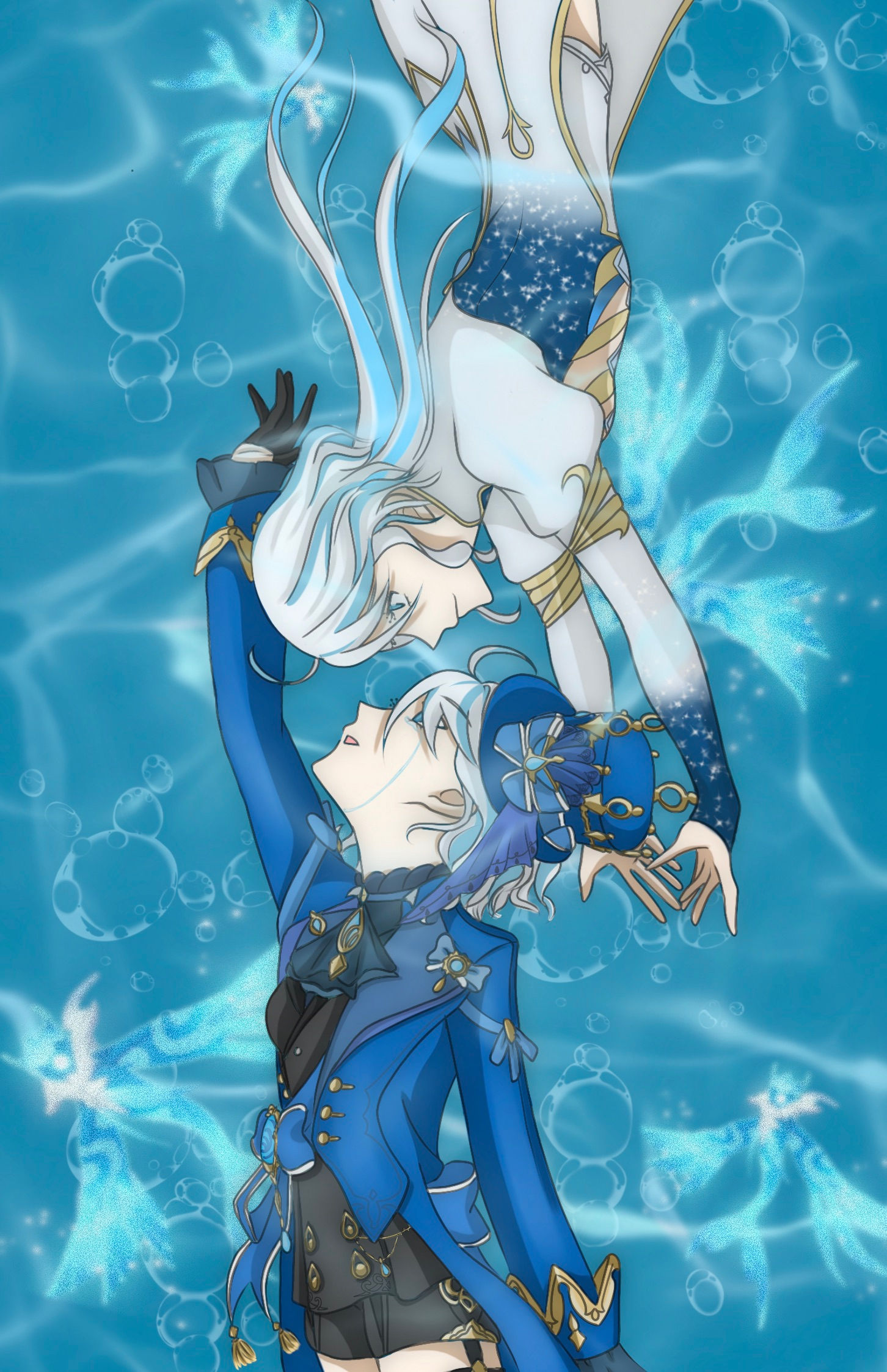 Furina x Focalors 11x17 print