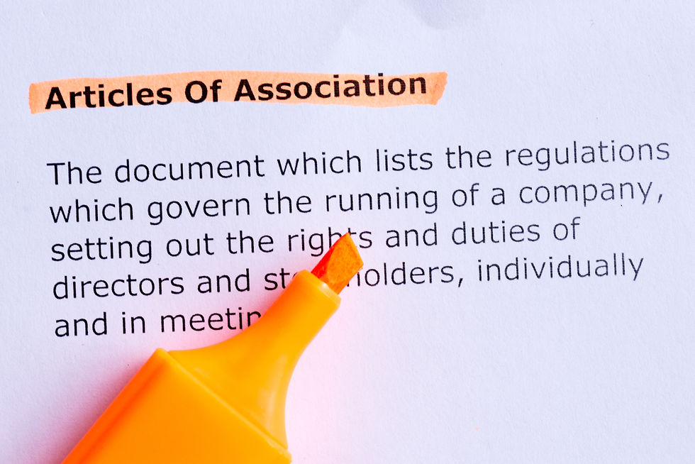 Do you understand your Articles of Association?