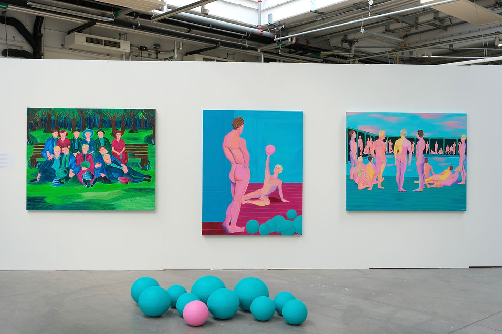 First year BFA exhibition at KONSTFACK 