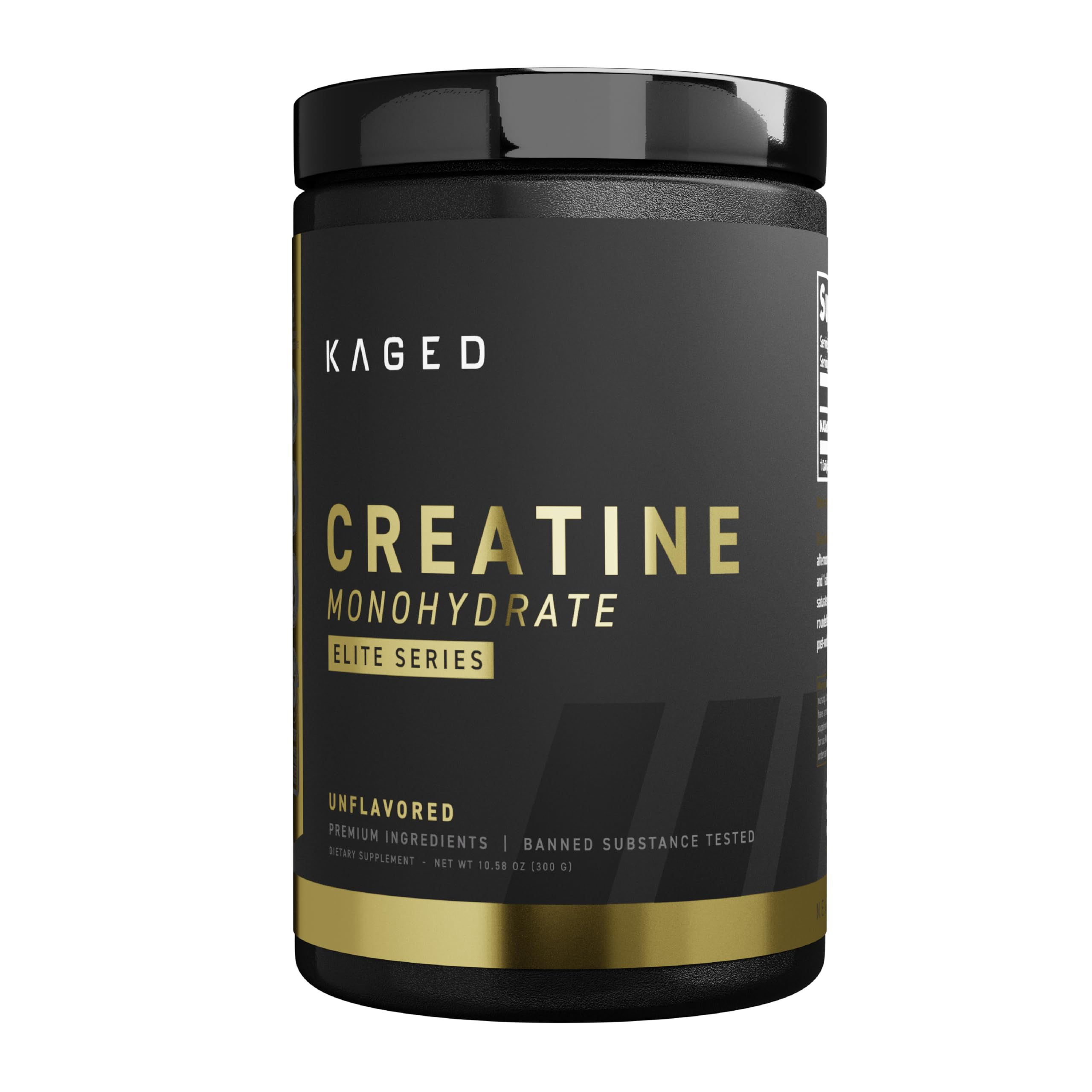 Kaged Creatine Monohydrate Elite - High Absorption Creatine with MAXCatalyst - U