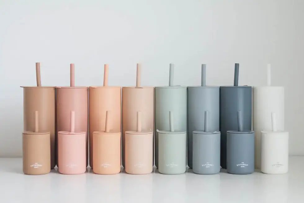 Adult Silicone Straw Cup