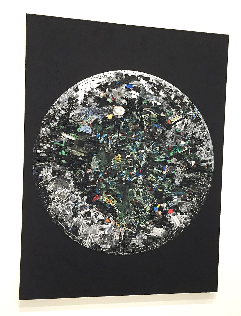 Jack Whitten - Black Monolith V Full Circle