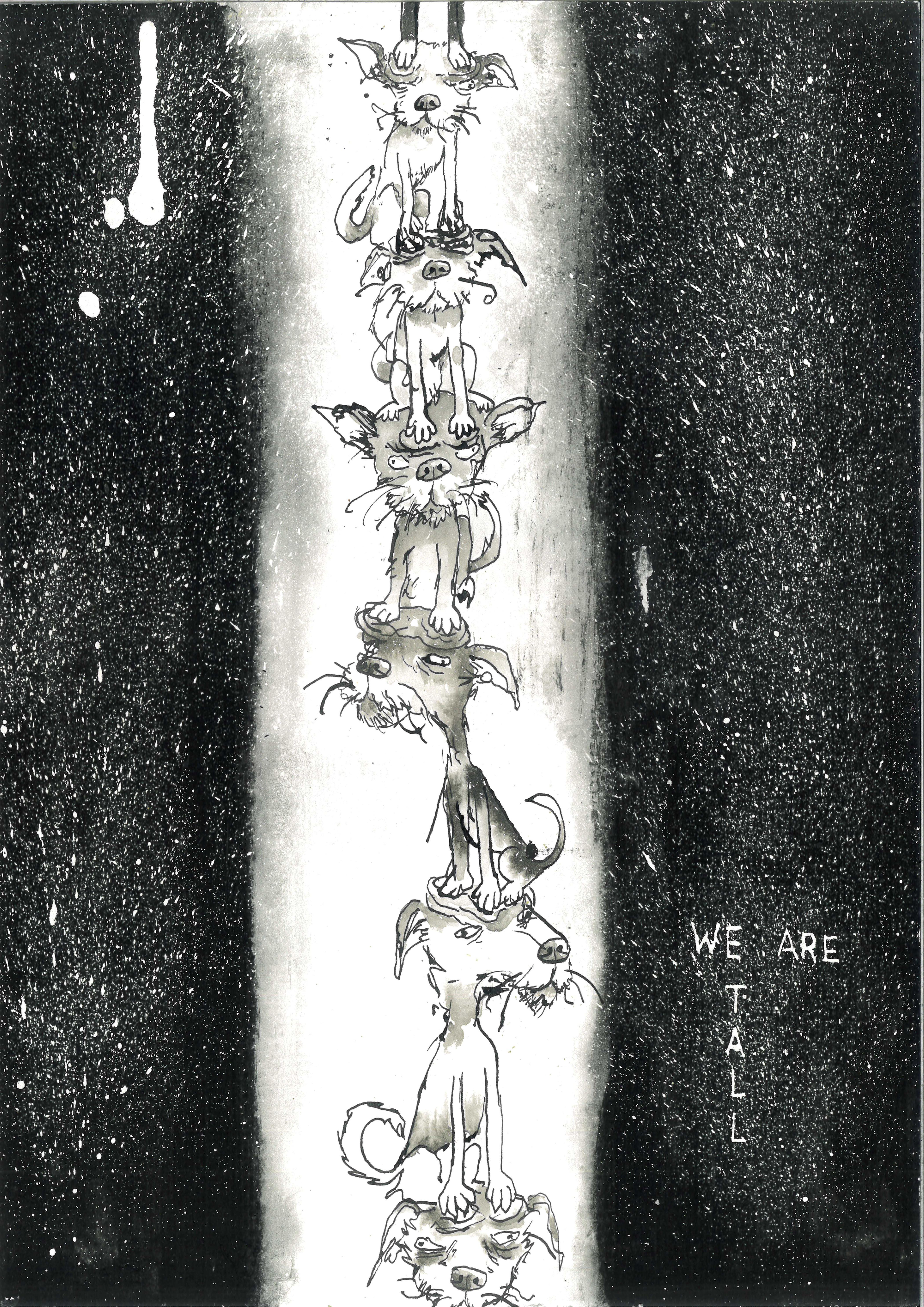 We are tall - print